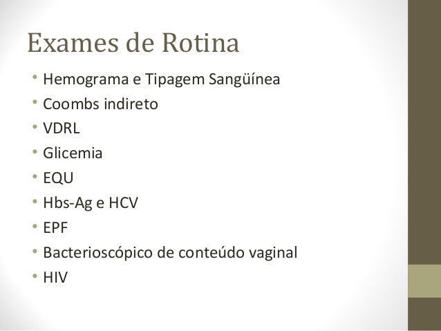 Exame hbs ag