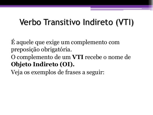 Pescar Verbo Transitivo Indireto