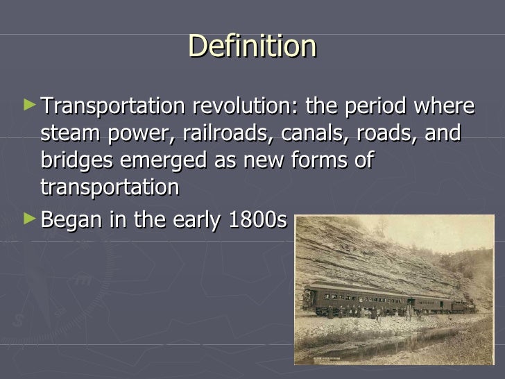 Transportation Revolution