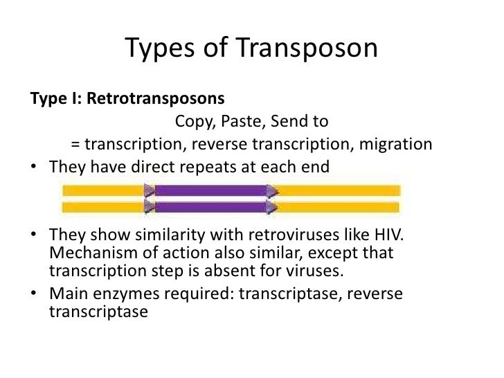 Transposons the jumping genes