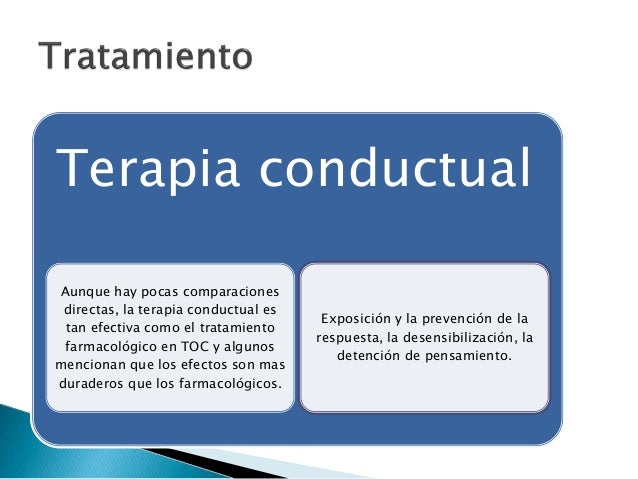 Generalidades del trastorno obsesivo compulsivo Generalidades del trastorno obsesivo compulsivo
