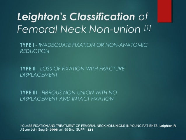 Treatment modality of non union fracture neck of femur