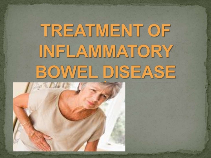 Treatment Of Inflammatory Bowel Disease