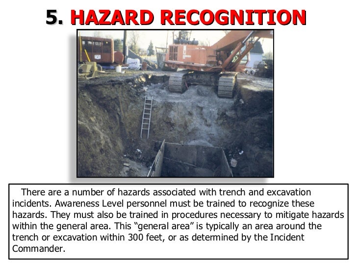 Trench Rescue Awareness Training Course