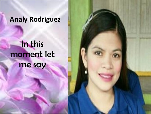 Analy Rodriguez In this moment let me say ... - tribute-to-our-great-mentor-dr-carmencita-l-castolo-13-638