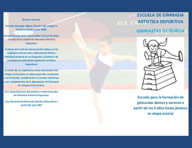 ESCUELA DE GIMNASIA escuela de gimnasia:
