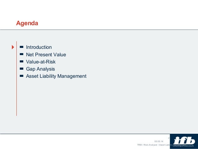 assets and liability mgmt of navanagar Abstract an asset-liability management model with a novel strategy for controlling risk of under-funding is presented in this paper the basic model involves multiperiod decisions (portfolio. assets and liability mgmt of navanagar Abstract an asset-liability management model with a novel strategy for controlling risk of under-funding is presented in this paper the basic model involves multiperiod decisions (portfolio.