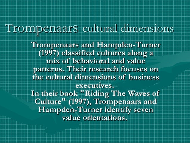 trompenaars cultural dimensions Learn about fons trompenaars' cultural dimensions - online mba, online mba courses, fons trompenaars, cultural dimensions, universalism vs particularism, individualism vs collectivism, neutral vs emotional, specific vs diffuse, achievement vs ascription, sequential vs synchronic, internal. trompenaars cultural dimensions Learn about fons trompenaars' cultural dimensions - online mba, online mba courses, fons trompenaars, cultural dimensions, universalism vs particularism, individualism vs collectivism, neutral vs emotional, specific vs diffuse, achievement vs ascription, sequential vs synchronic, internal.
