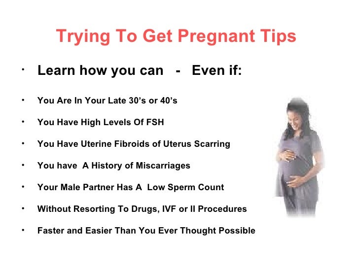 Fertility Tips How To Get Pregnant Fast 66