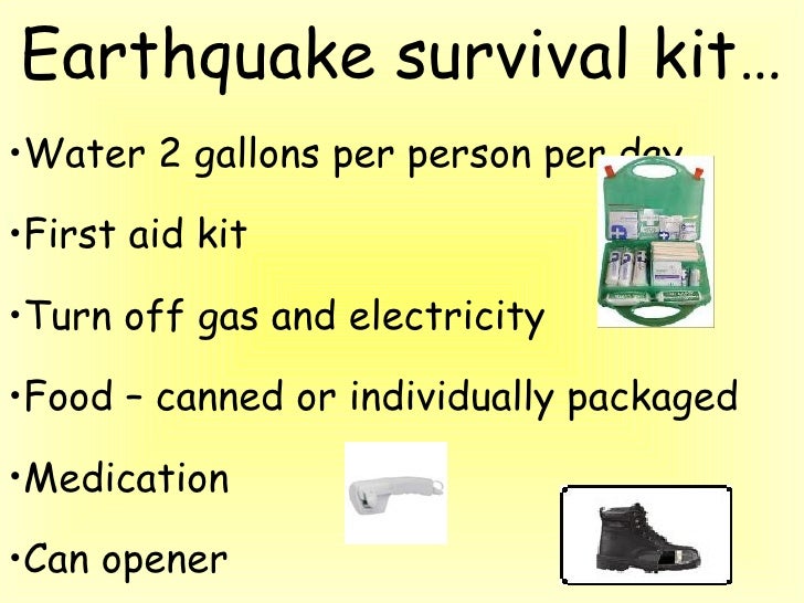 Tsunami Survival Kit