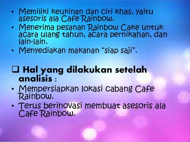 Analisis Swot Dalam Usaha Cafe