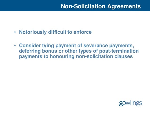 non sample clause solicitation