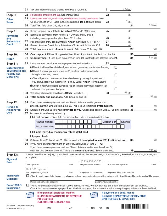 Turbo taxreturn