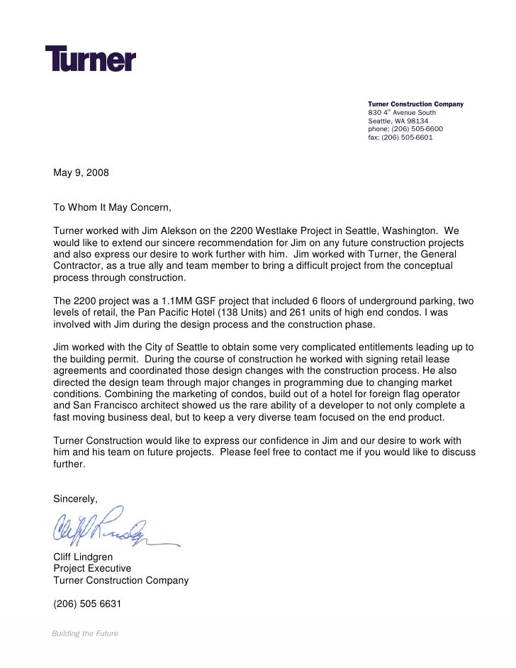 letter of recommendation school sample business