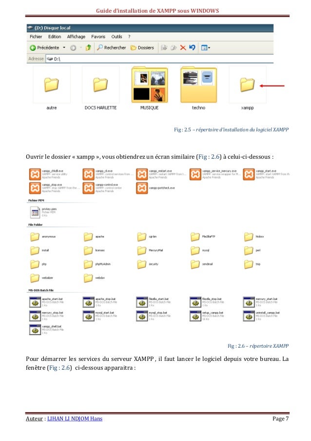 comment ouvrir xampp