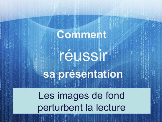 comment r u00e9ussir son powerpoint