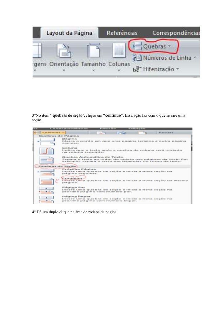Paginacao de monografia