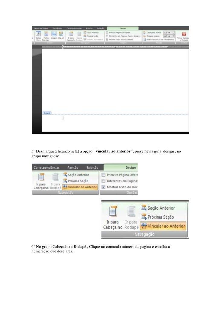 Paginacao de monografia