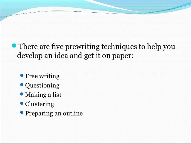 process essay format