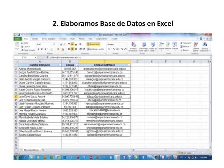 Tutorial Excel 2010 Base De Datos | tutorial base de datos word y excel Tutorial Excel 2010 Base De Datos | tutorial base de datos word y excel