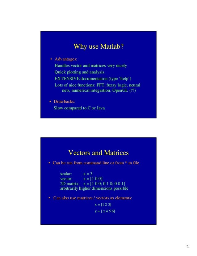 matlab tutorial videos Matlab tutorial course expectations course learning objectives each student should be able to: describe the matlab desktop. matlab tutorial videos Matlab tutorial course expectations course learning objectives each student should be able to: describe the matlab desktop.