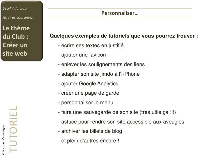 comment retrouver son site jimdo