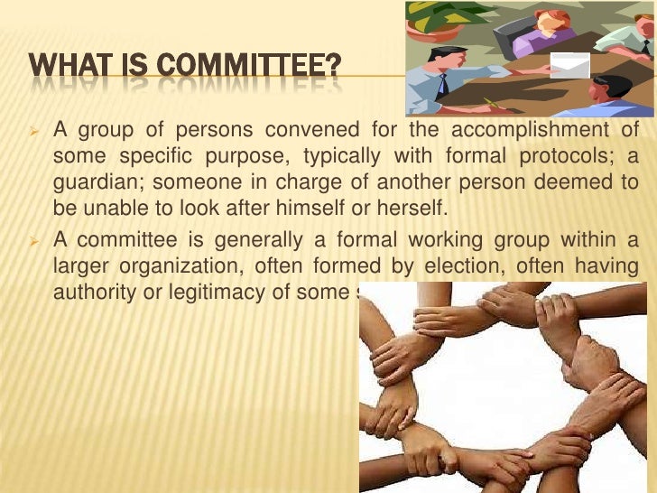 Types of committees governing health care teams