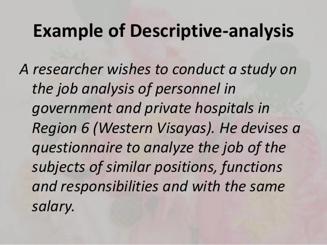 What is descriptive research   answers.com
