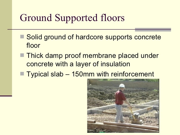 Types of ground floors