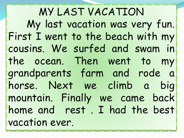 Best vacation ever