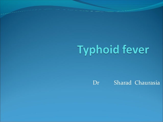 Symptoms & Treatment | Typhoid Fever | CDC