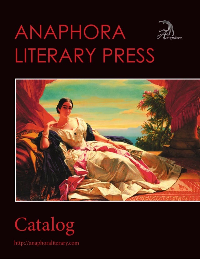 Anaphora Literary Press Catalog