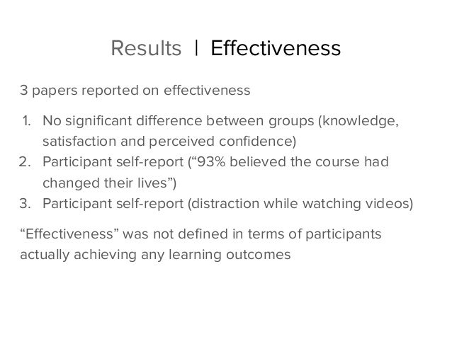 Systematic review of supported education literature