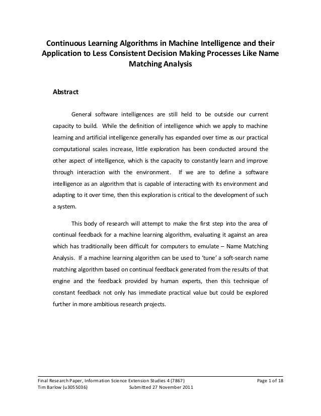 Dissertation Proposal |A-MENTOR
