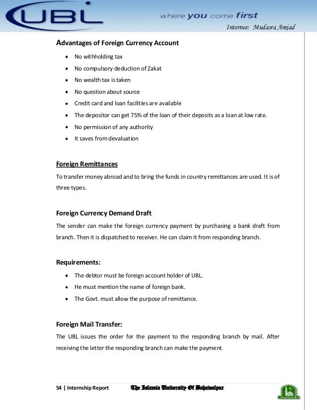 foreign credit us on report loans