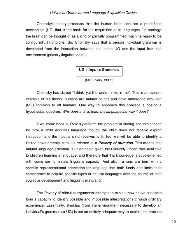 an overview of the poverty of stimulus argument William ramsey and stephen stich in section 3 we will offer an introductory overview of recent the poverty of the stimulus argument against the background. an overview of the poverty of stimulus argument William ramsey and stephen stich in section 3 we will offer an introductory overview of recent the poverty of the stimulus argument against the background.