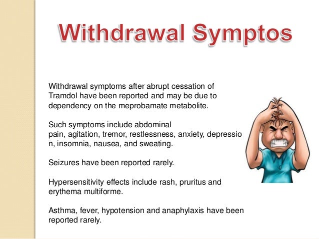 how to ease tramadol withdrawal symptoms