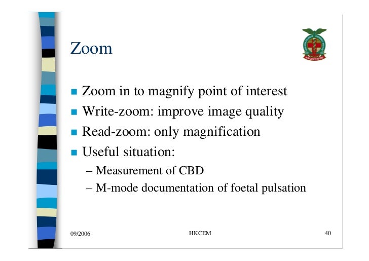 Ultrasound Physics & Knobology