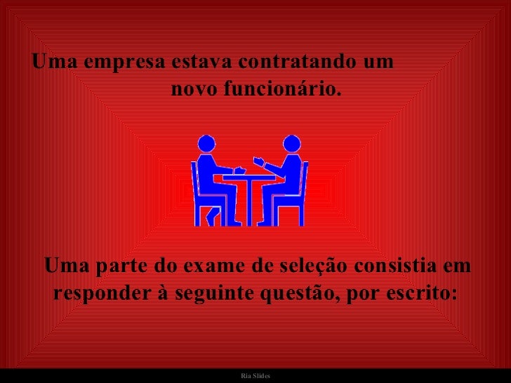 Apresentacao de uma empresa em slides