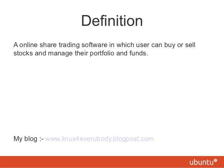 Program Trades Definition