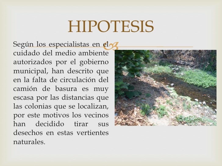 Una amenaza a nuestros rios