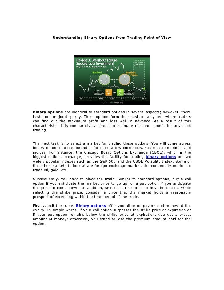 Binary option brokers that are regulated