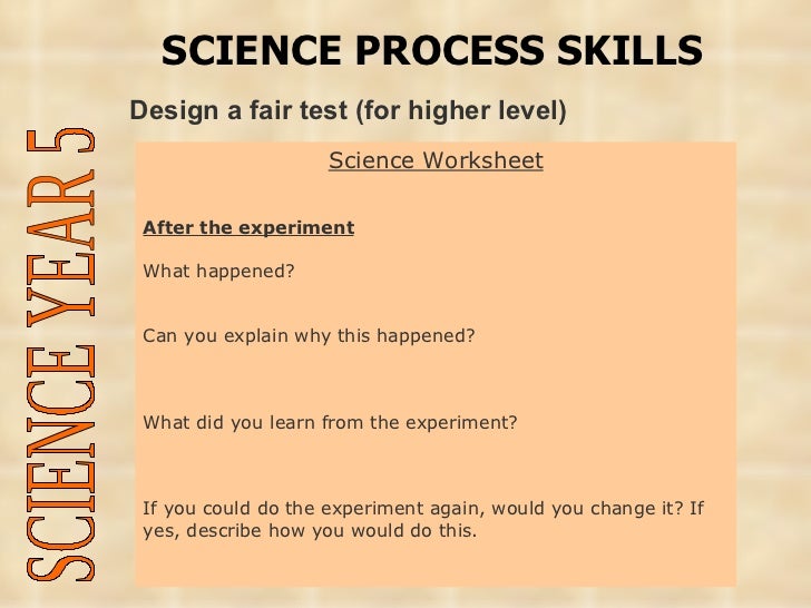 Printables Science Process Skills Worksheets science process skills worksheets hypeelite