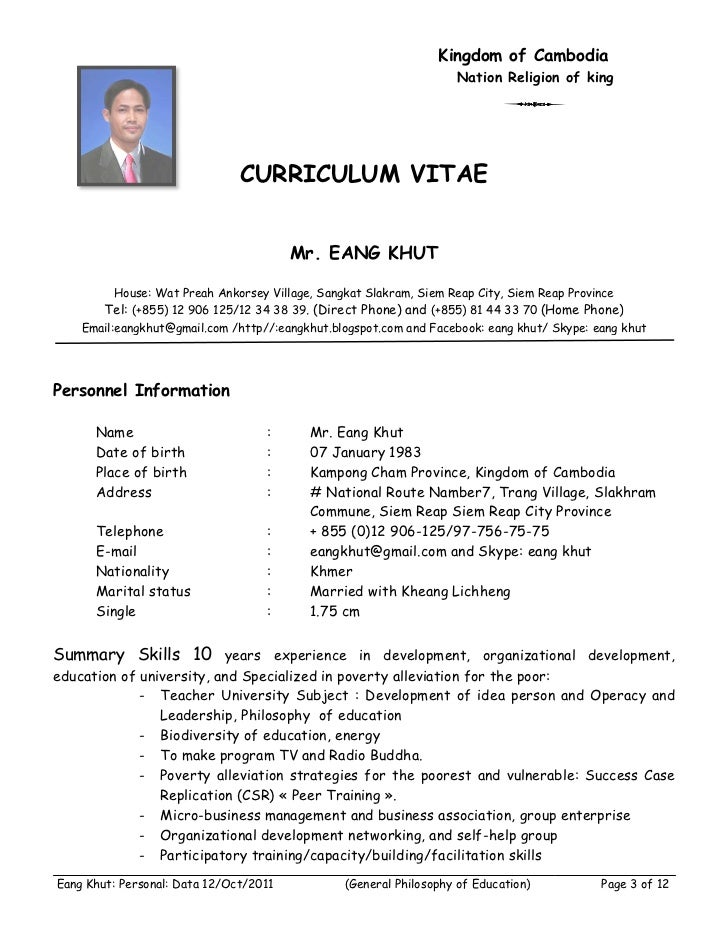 resume format word 2010