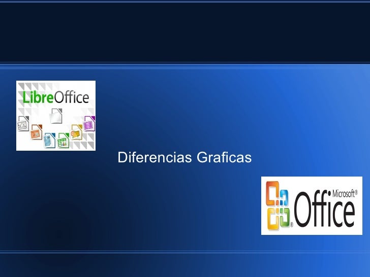 Resultado de imagen para diferencias entre microsoft word y libreoffice writer