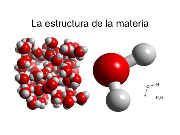 La estructura de la materia