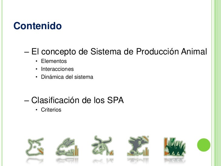 sistemas de produccion animal