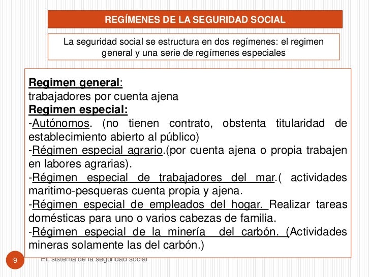 LA SEGURIDAD SOCIAL