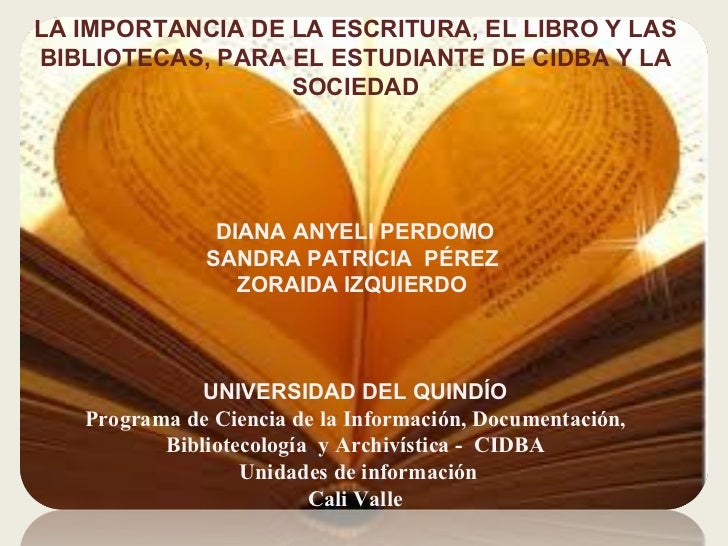 DE LECTURA EL LIBRO Y LAS BIBLIOTECAS de lectura el libro y las bibliotecas: