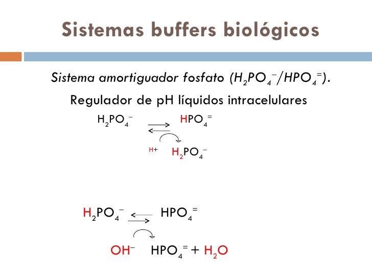pH y Sistemas Buffers